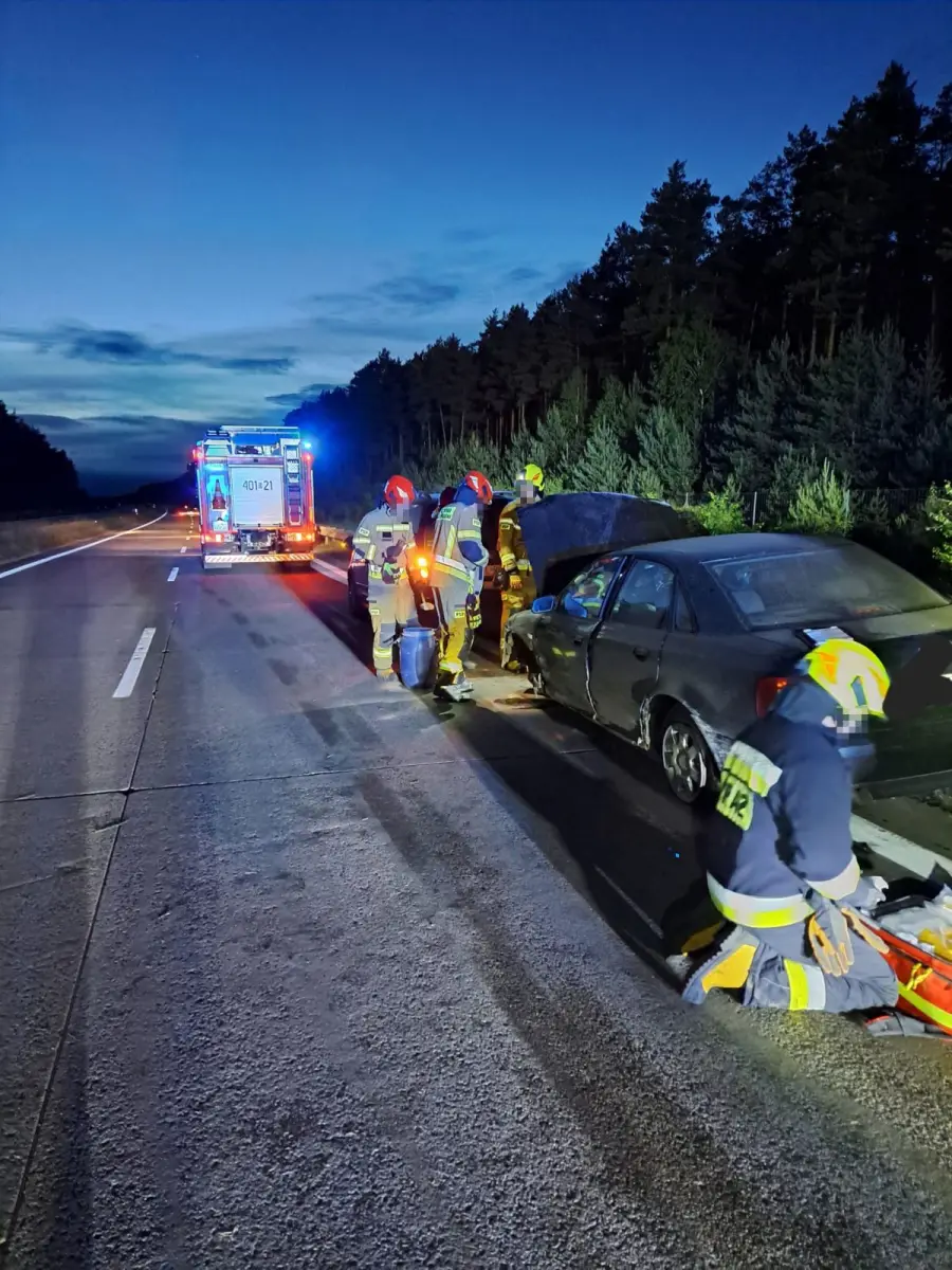 Zdarzenie na A18