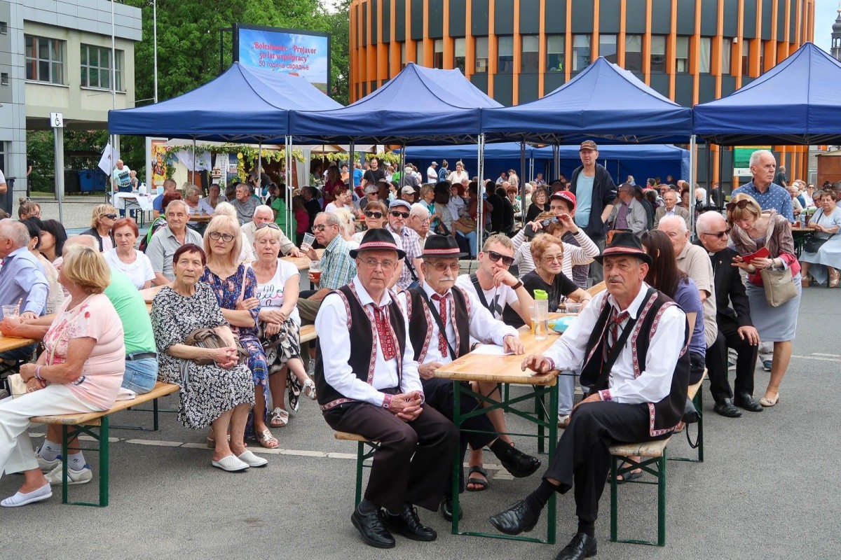 Zabawa z okazji 50-lecia współpracy Bolesławca z Prnjavorem