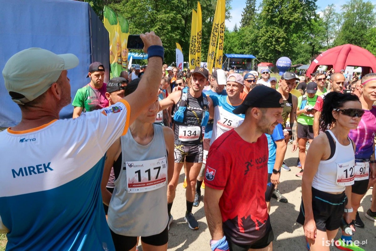 Zawody w bieganiu Bory Run