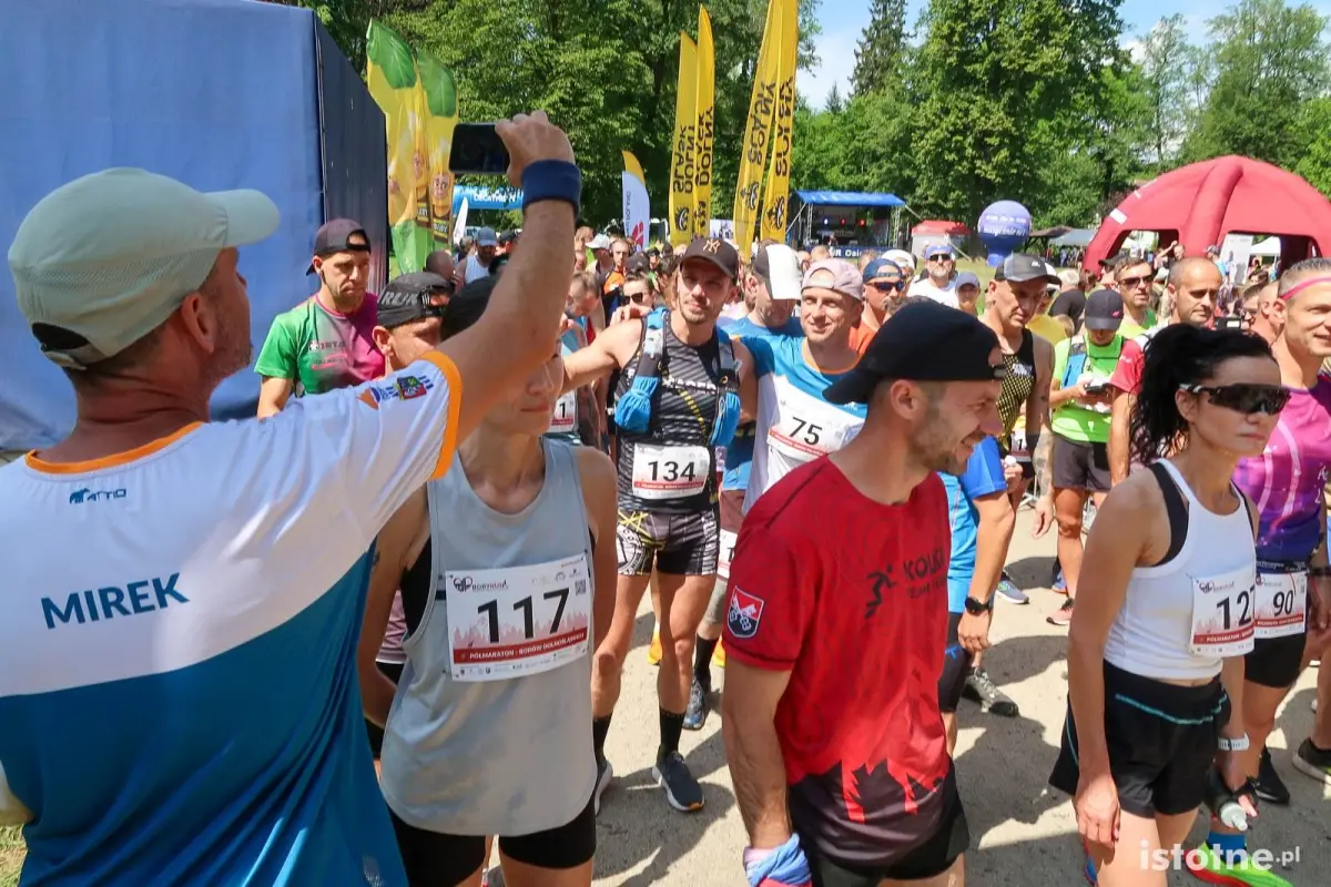 Zawody w bieganiu Bory Run