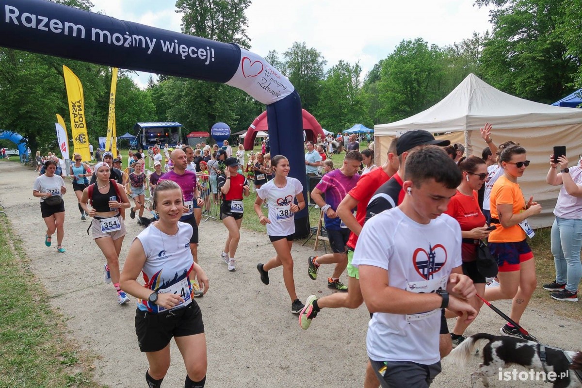 Zawody w bieganiu Bory Run