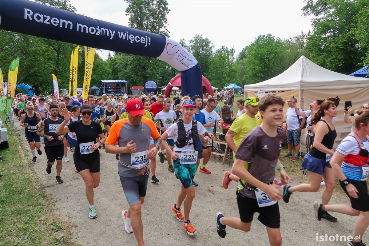 Zawody w bieganiu Bory Run