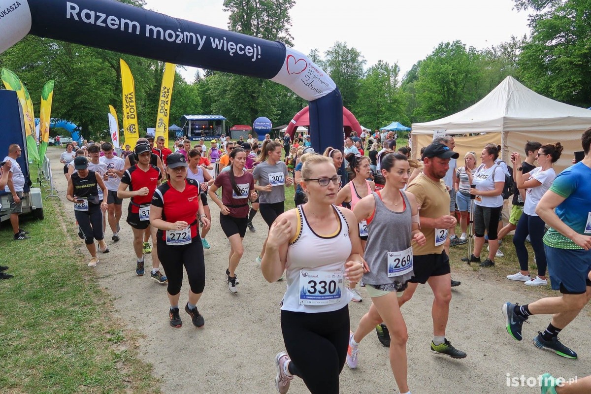 Zawody w bieganiu Bory Run