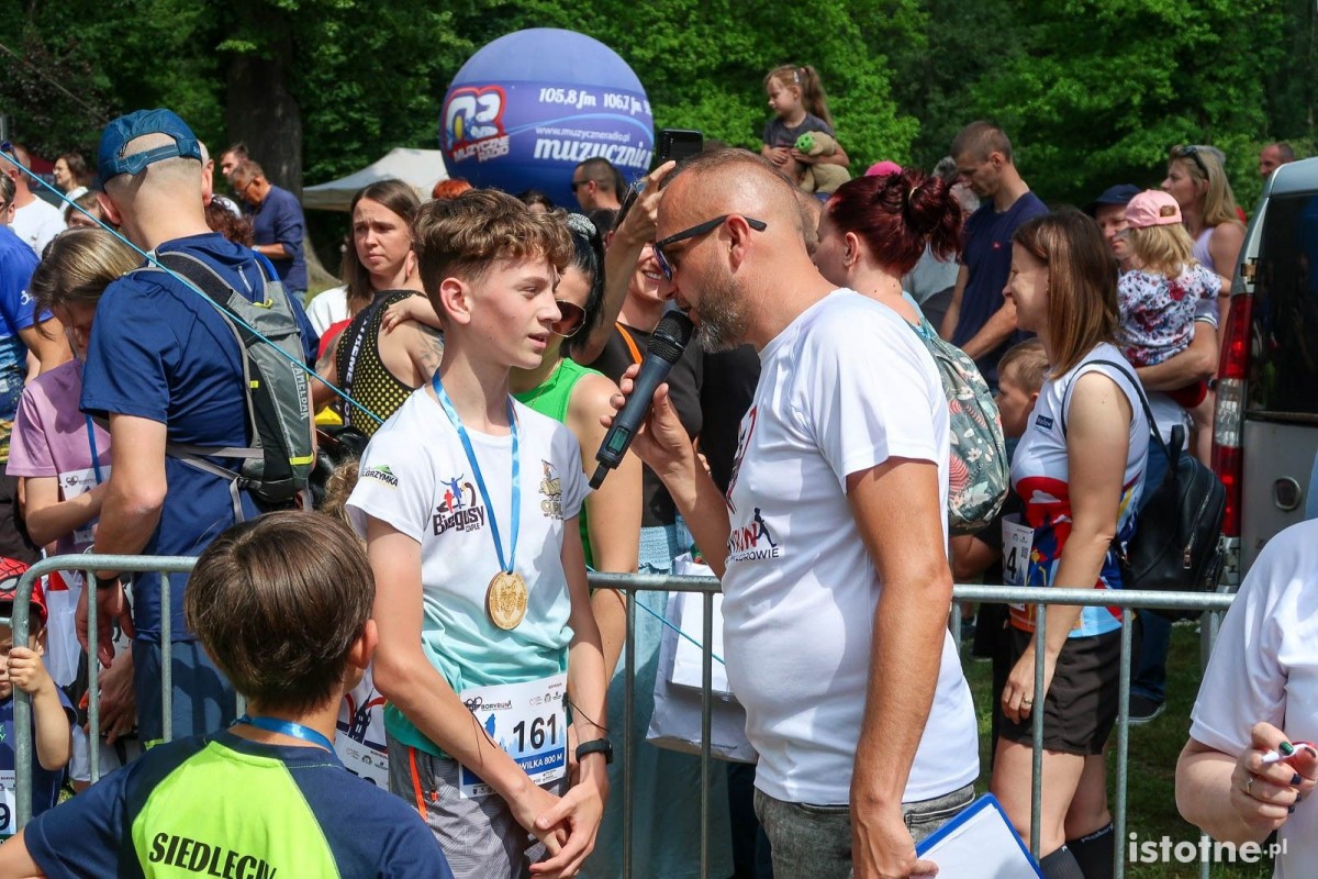 Zawody w bieganiu Bory Run