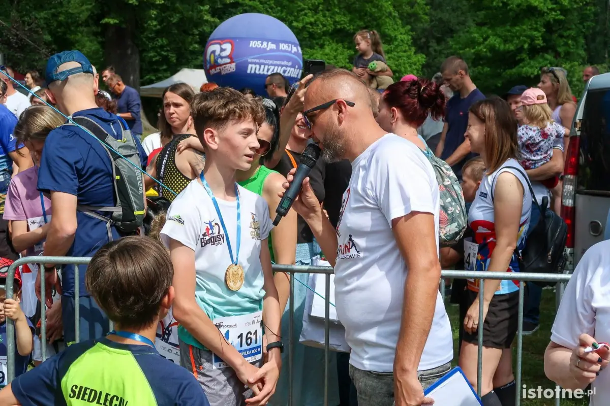 Zawody w bieganiu Bory Run