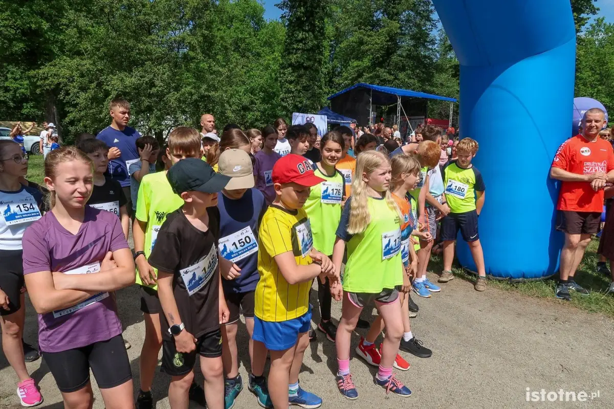 Zawody w bieganiu Bory Run