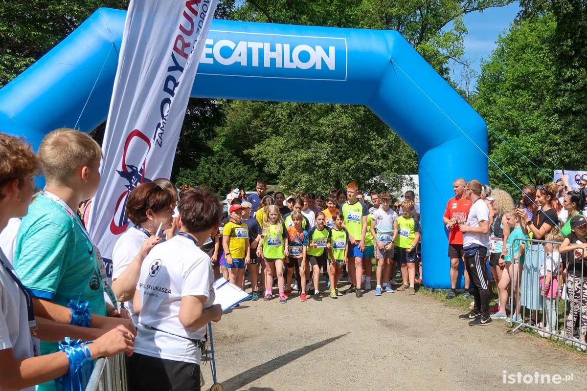 Zawody w bieganiu Bory Run