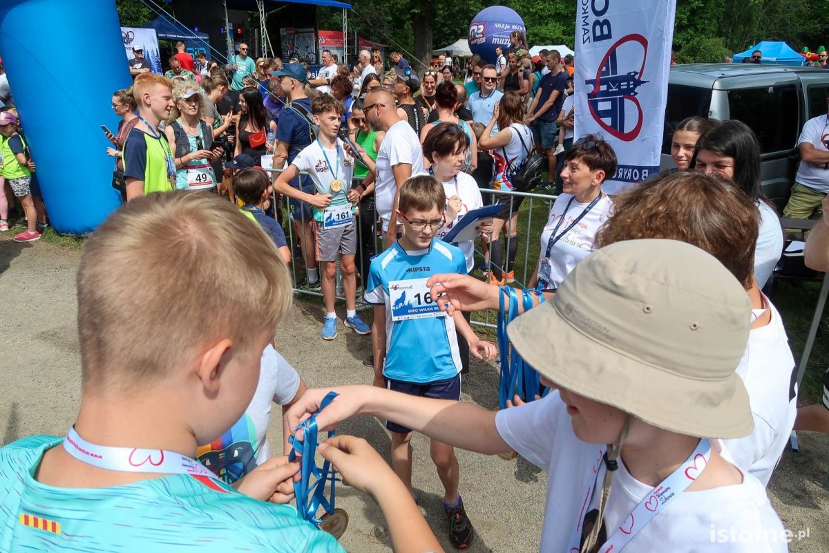 Zawody w bieganiu Bory Run