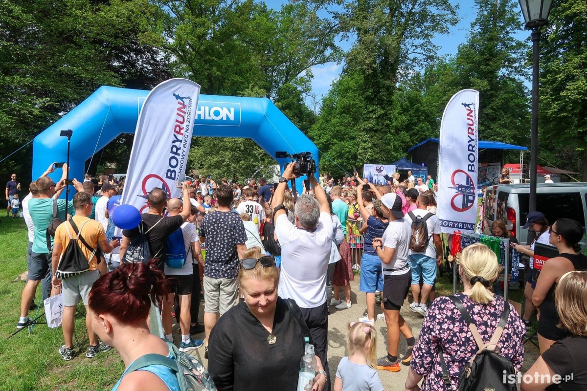 Zawody w bieganiu Bory Run