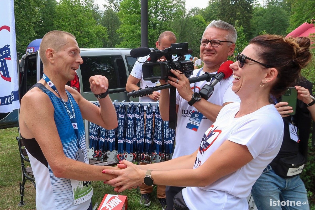 Zawody w bieganiu Bory Run