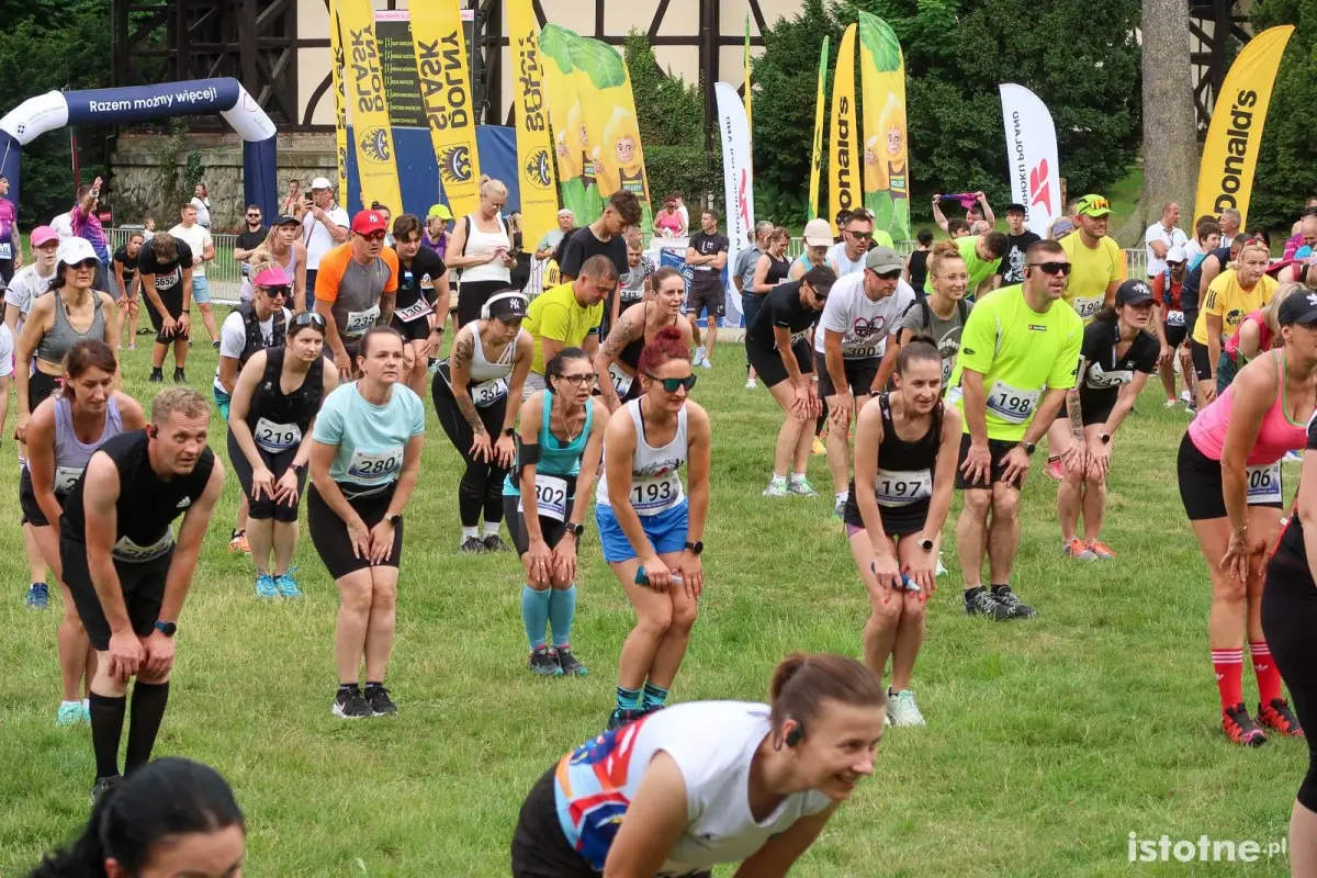 Zawody w bieganiu Bory Run