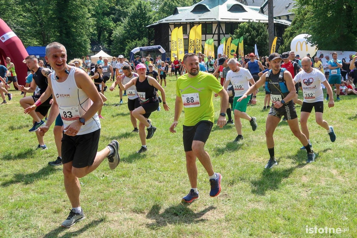 Zawody w bieganiu Bory Run