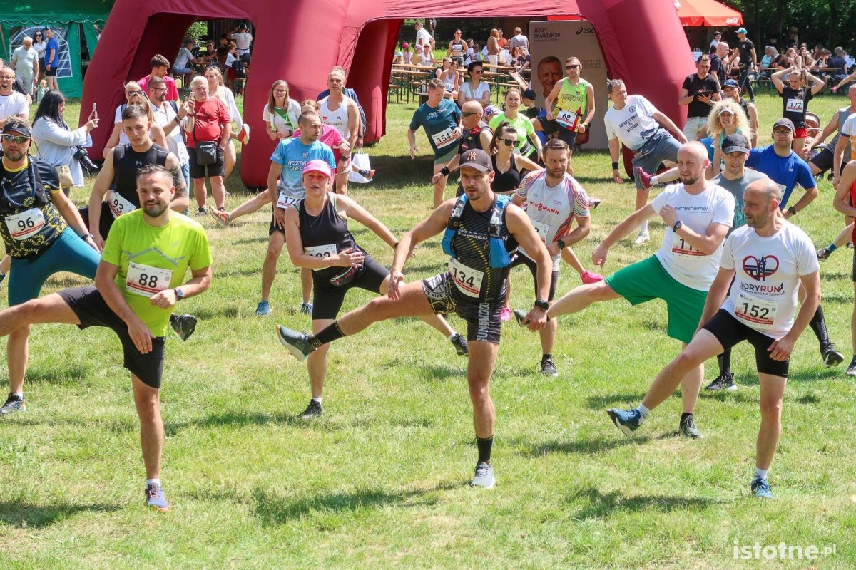Zawody w bieganiu Bory Run
