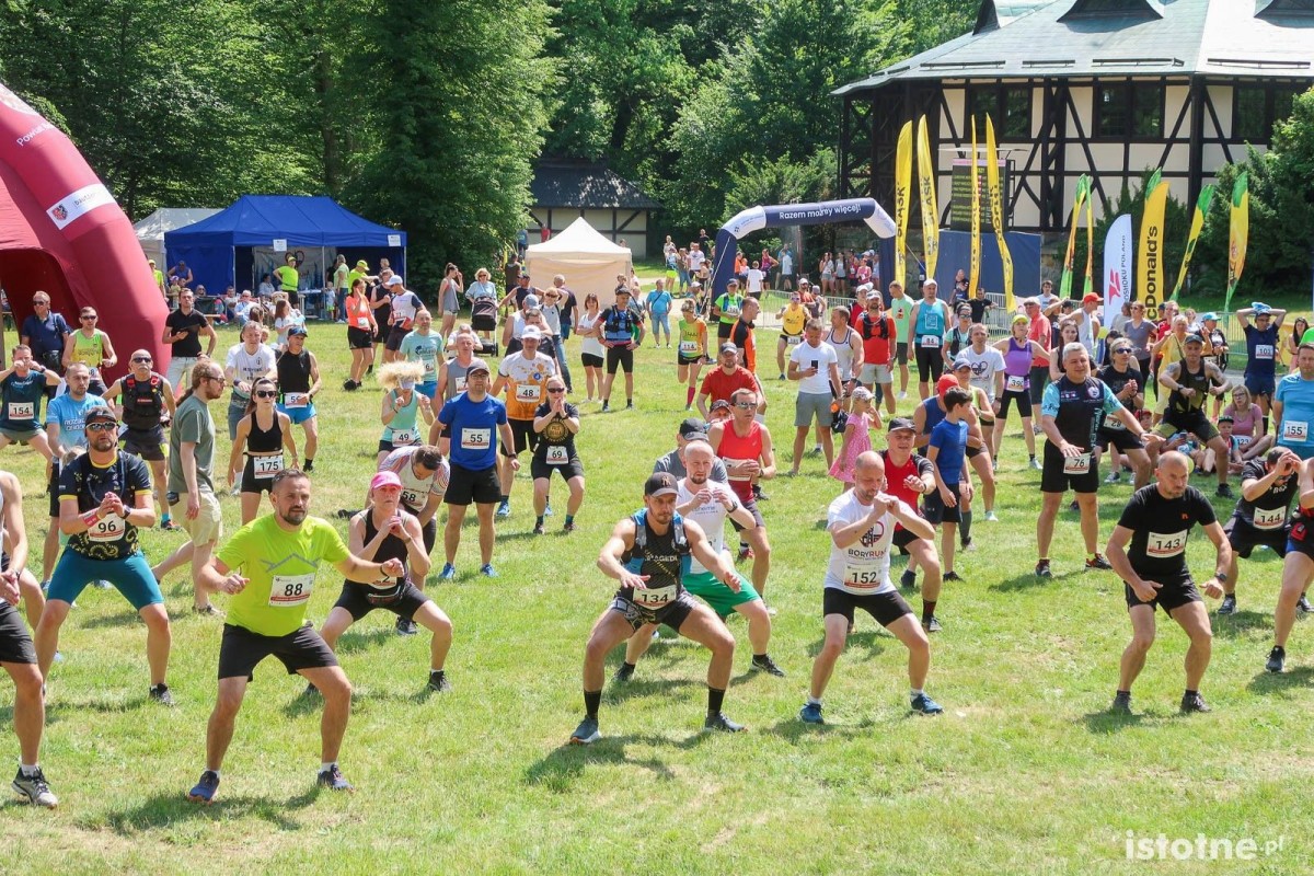 Zawody w bieganiu Bory Run