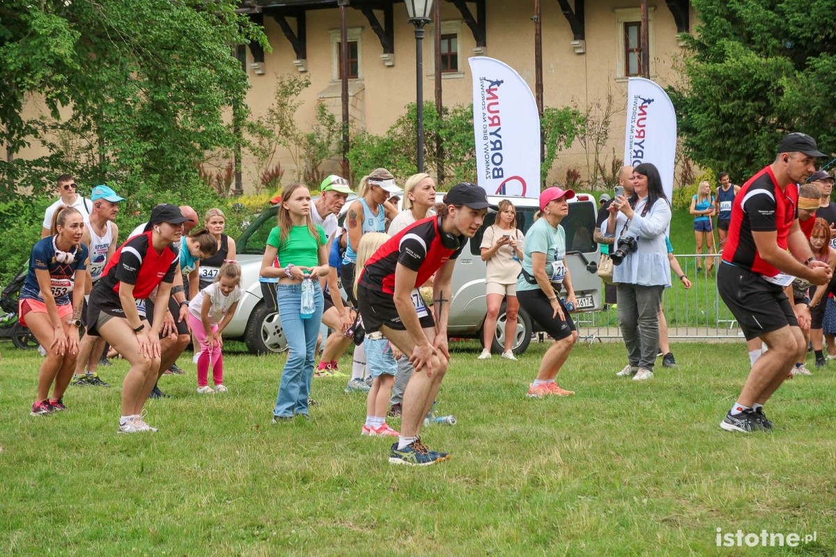 Zawody w bieganiu Bory Run