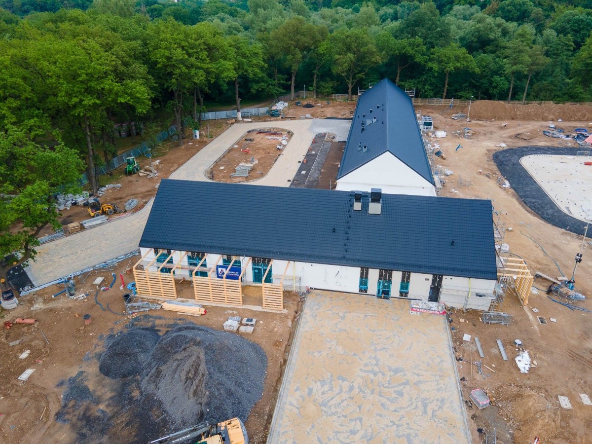 Budowa basenów przy ulicy Spacerowej w Bolesławcu