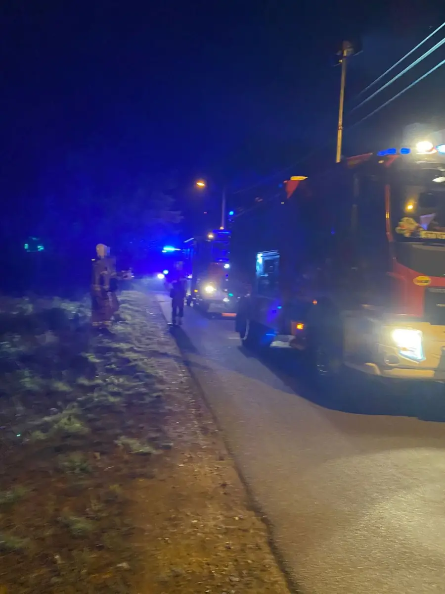 Pożar w Gromadce