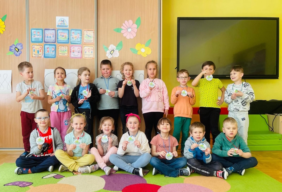 Przedszkolaki z bolesławieckiej „Czwórki” w programie grantowym „Rosnę z matematyką…”