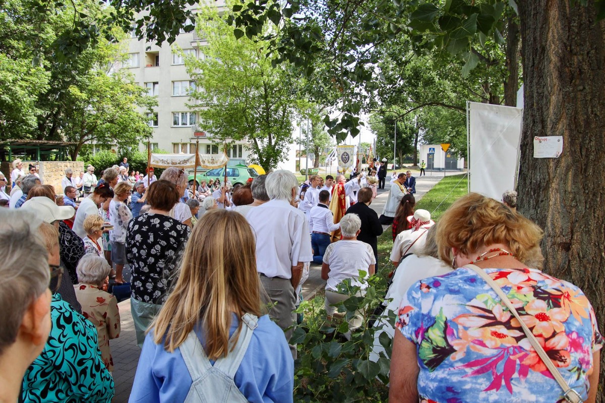 Procesja Bożego Ciała w Bolesławcu