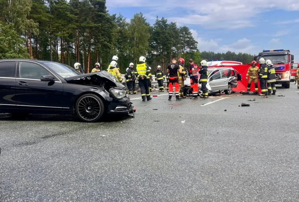 Śmiertelny wypadek na autostradzie A4