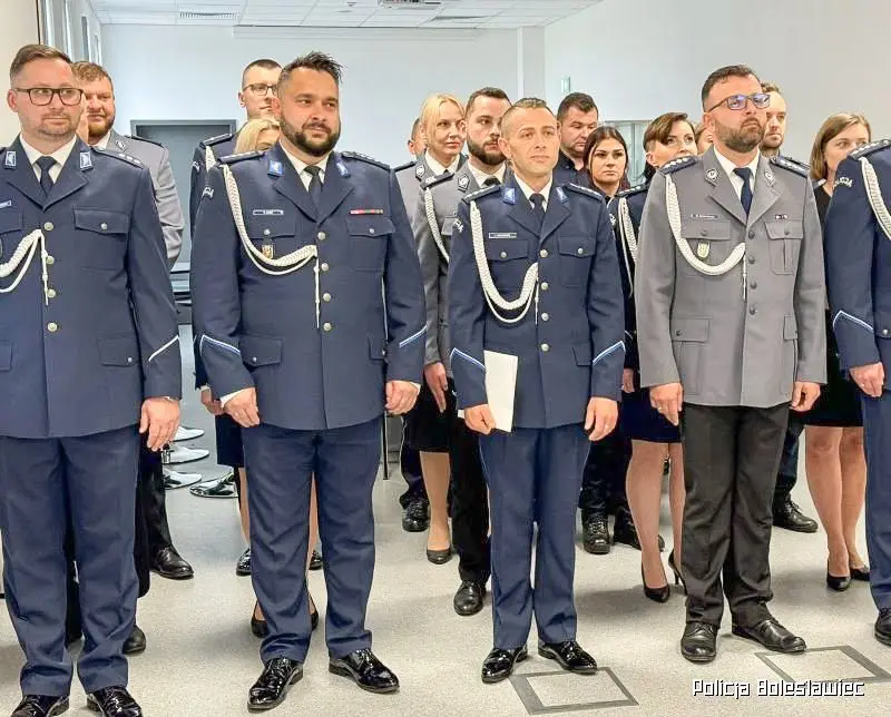 Uroczystość policyjna
