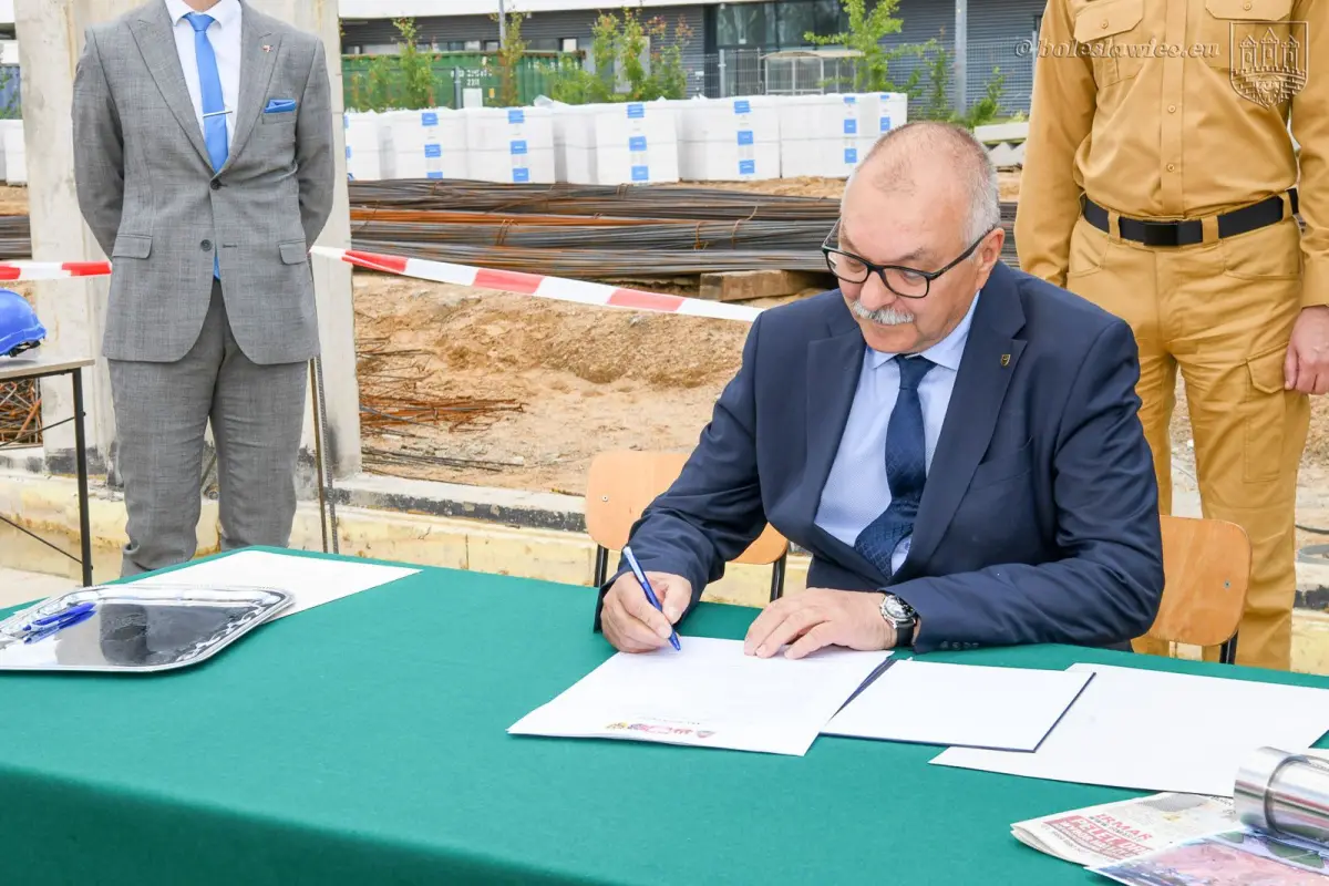 Uroczystość strażacka
