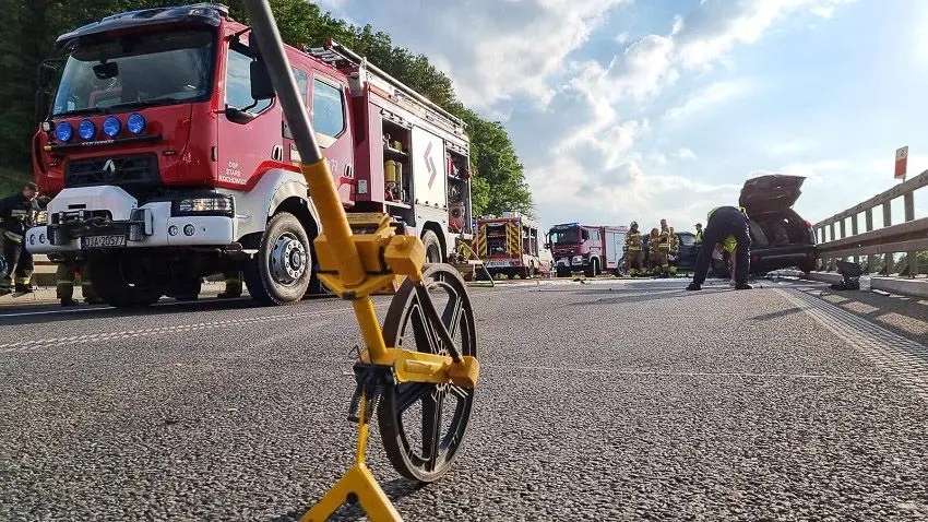 Accident on the Bolków bypass