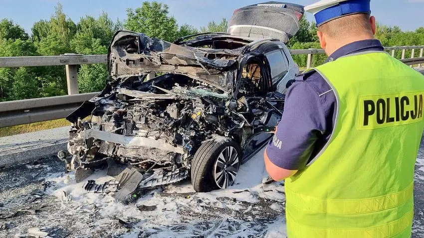 Wypadek na obwodnicy Bolkowa