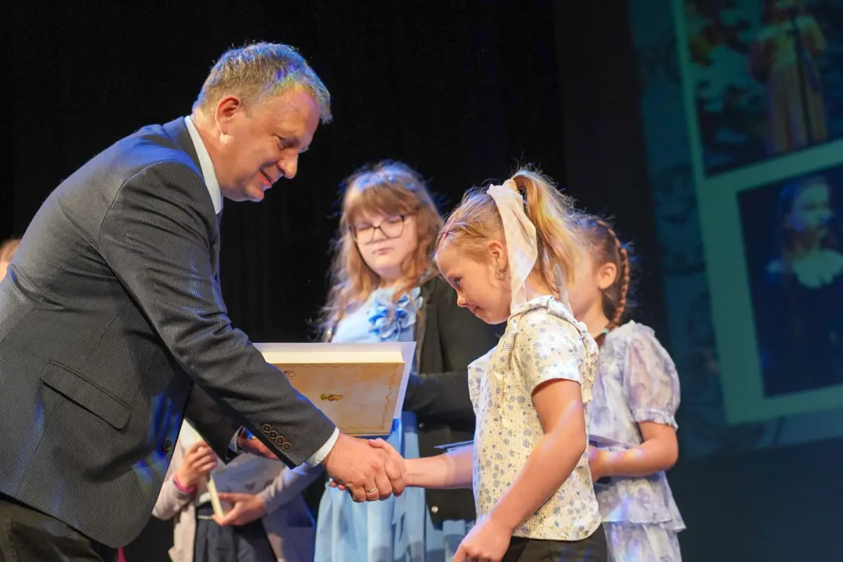 Uroczystość w Teatrze Starym w Bolesławcu