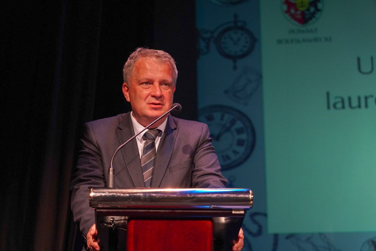 Uroczystość w Teatrze Starym w Bolesławcu