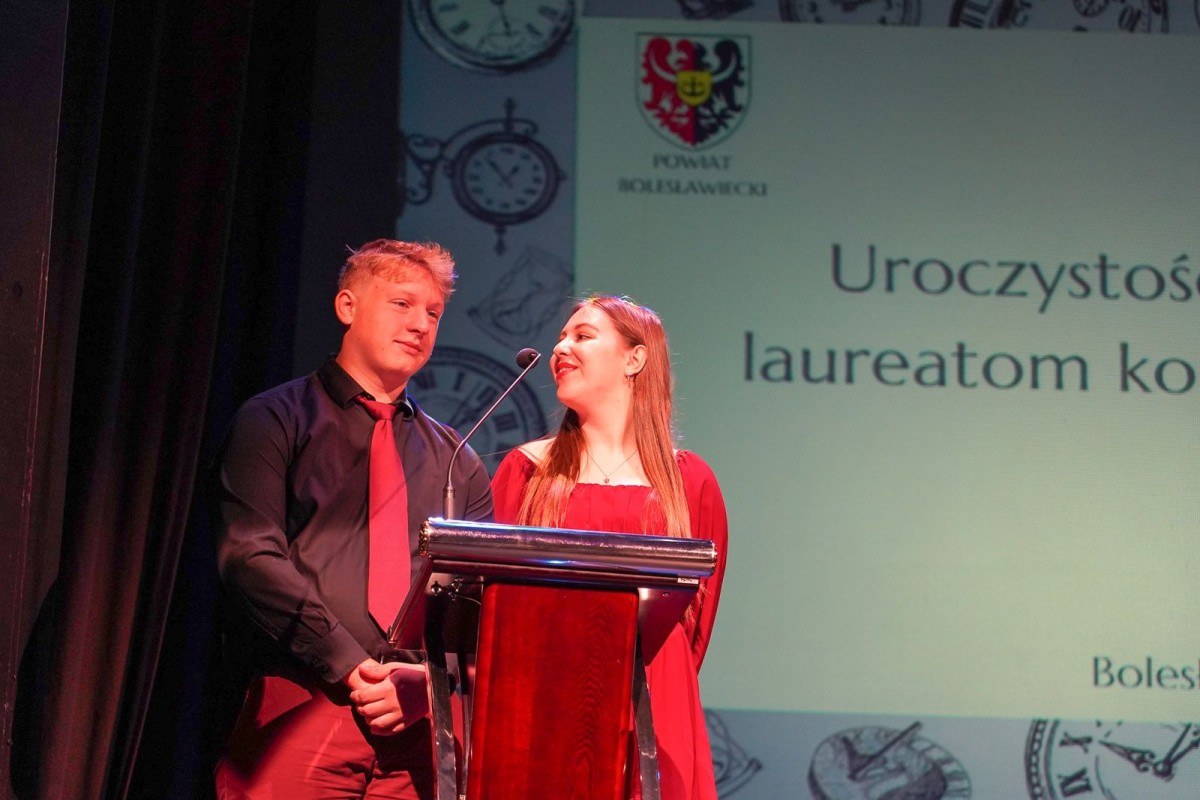 Uroczystość w Teatrze Starym w Bolesławcu