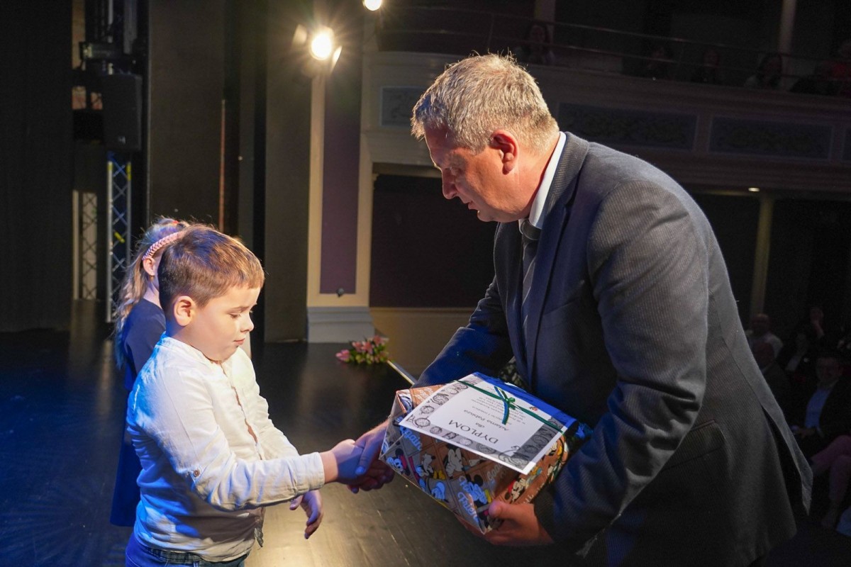 Uroczystość w Teatrze Starym w Bolesławcu