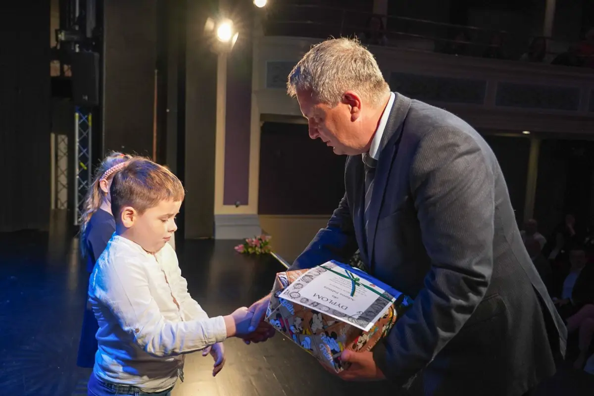 Uroczystość w Teatrze Starym w Bolesławcu