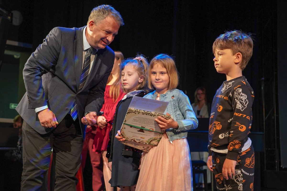 Uroczystość w Teatrze Starym w Bolesławcu