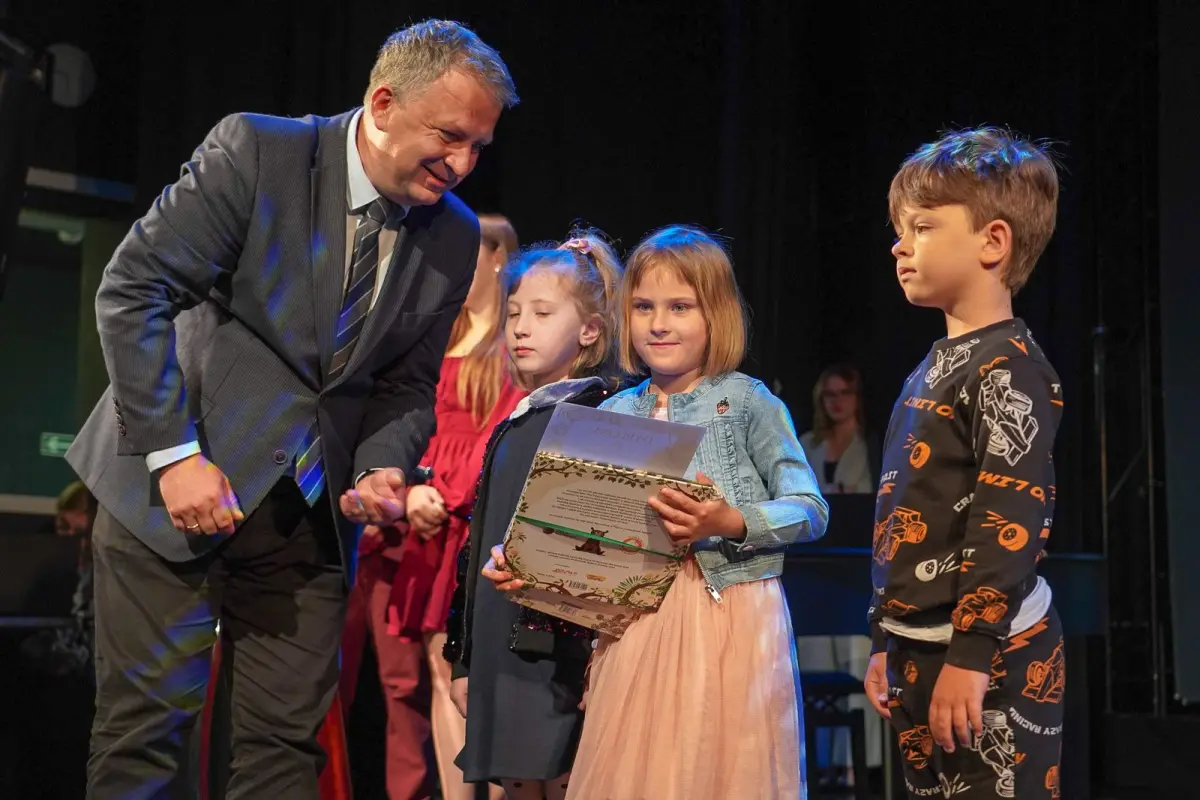 Uroczystość w Teatrze Starym w Bolesławcu