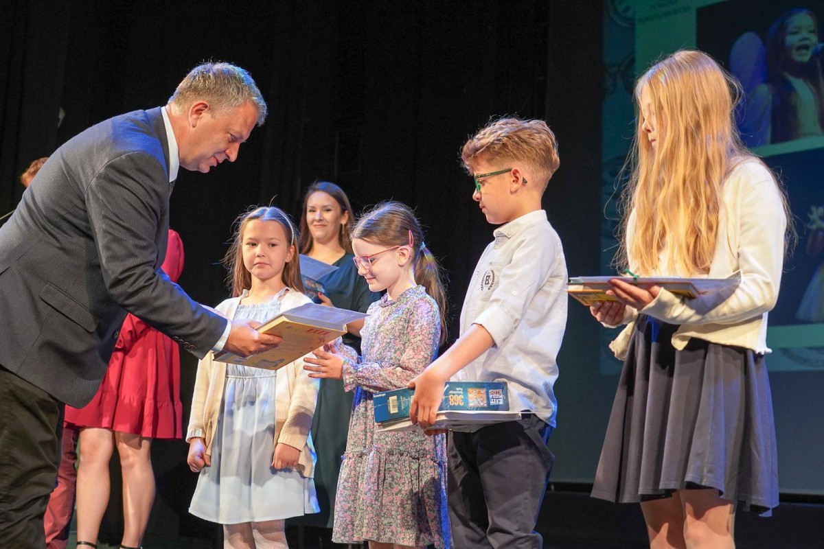 Uroczystość w Teatrze Starym w Bolesławcu