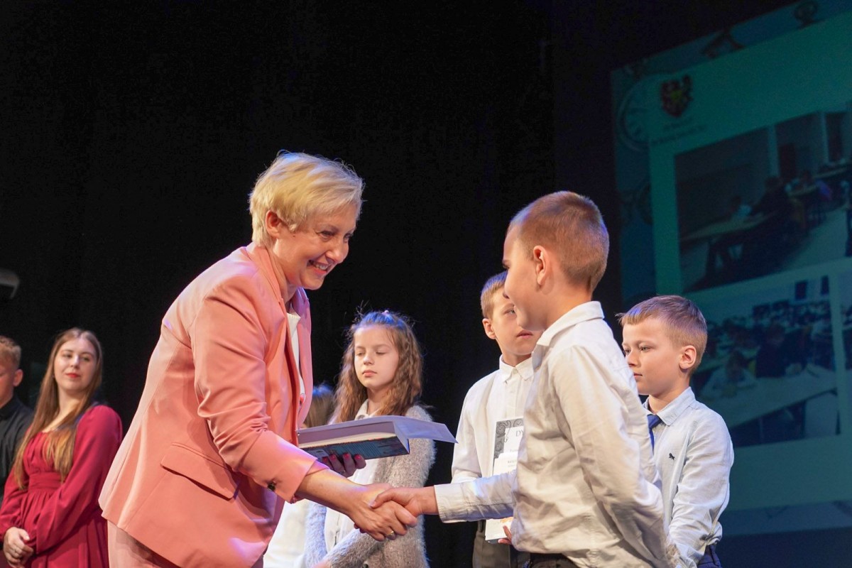 Uroczystość w Teatrze Starym w Bolesławcu