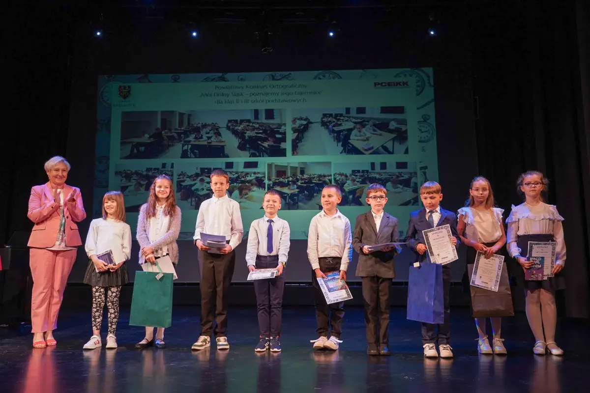 Uroczystość w Teatrze Starym w Bolesławcu