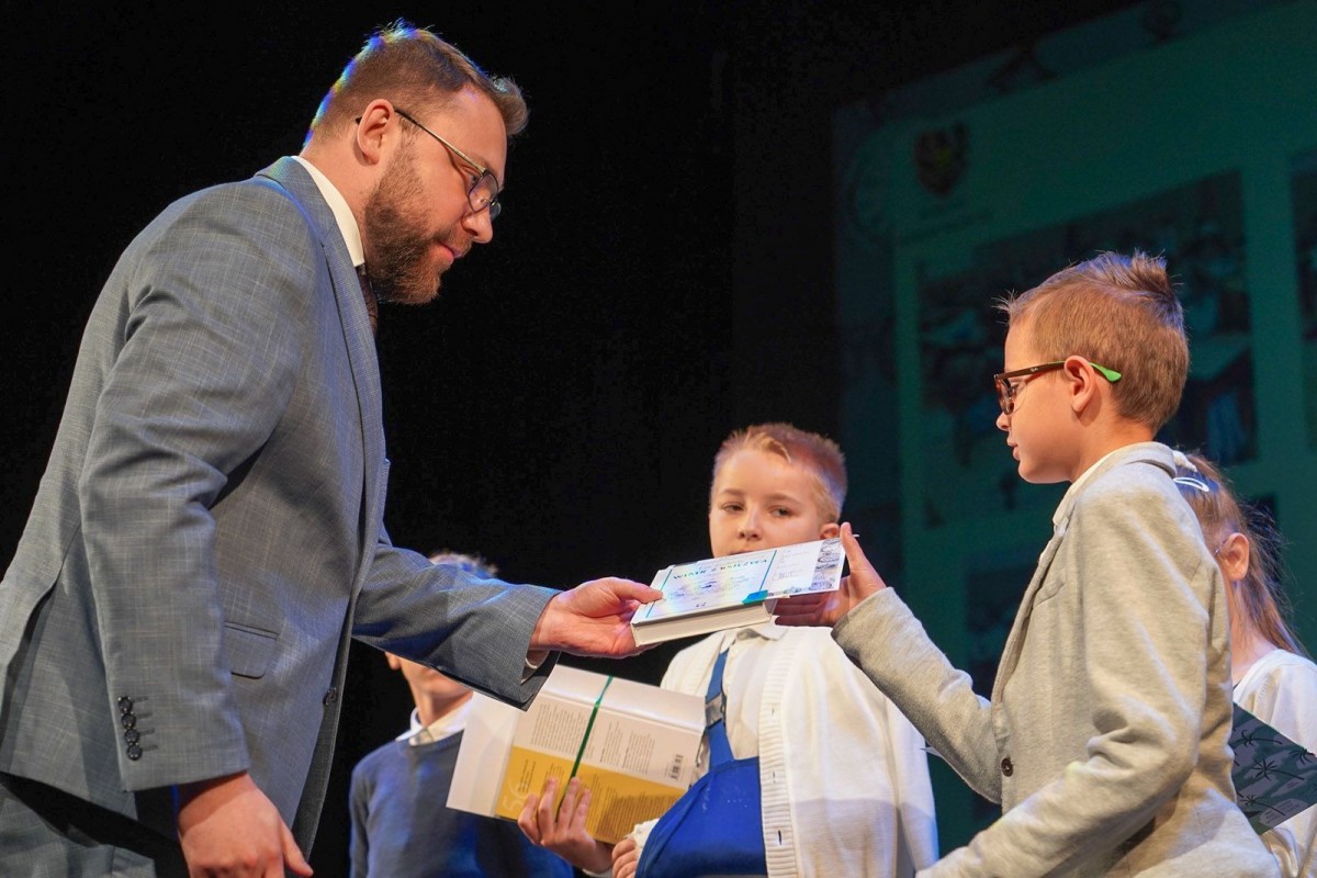 Uroczystość w Teatrze Starym w Bolesławcu