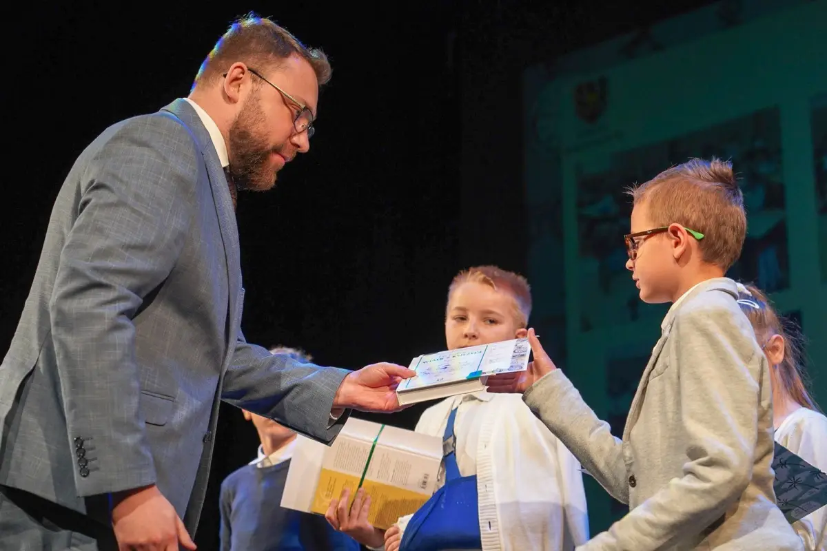 Uroczystość w Teatrze Starym w Bolesławcu