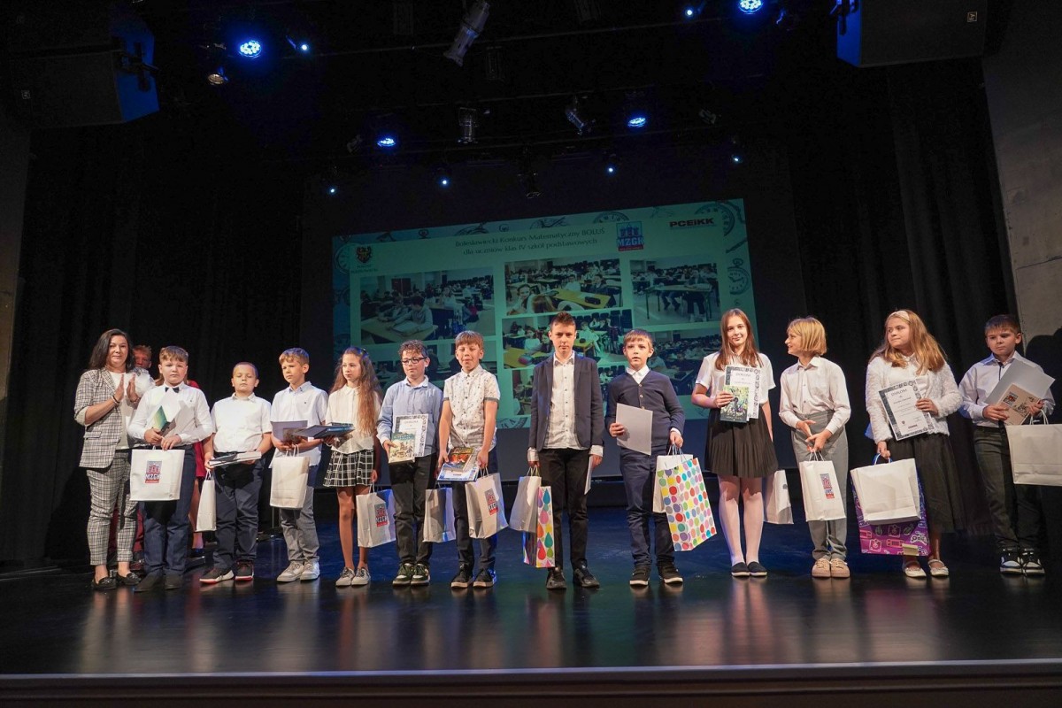 Uroczystość w Teatrze Starym w Bolesławcu