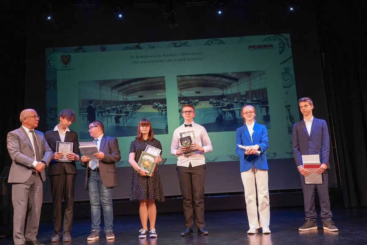 Uroczystość w Teatrze Starym w Bolesławcu