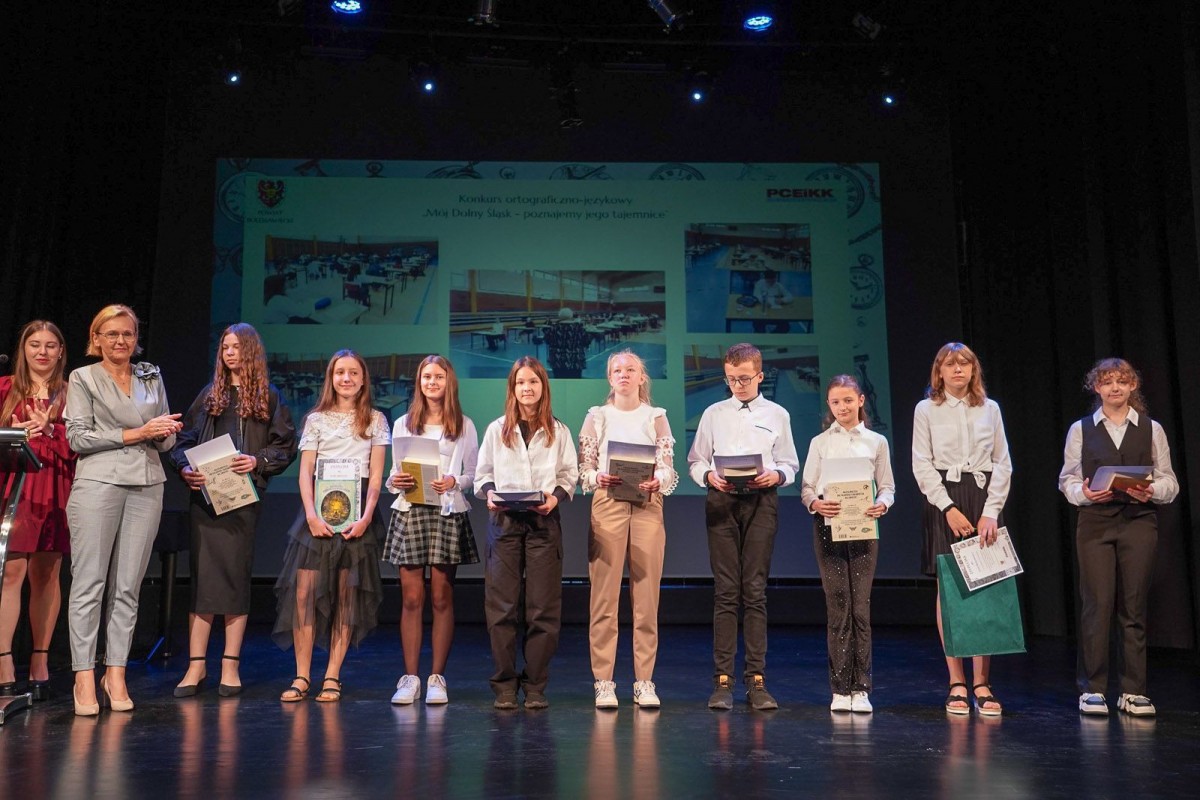 Uroczystość w Teatrze Starym w Bolesławcu