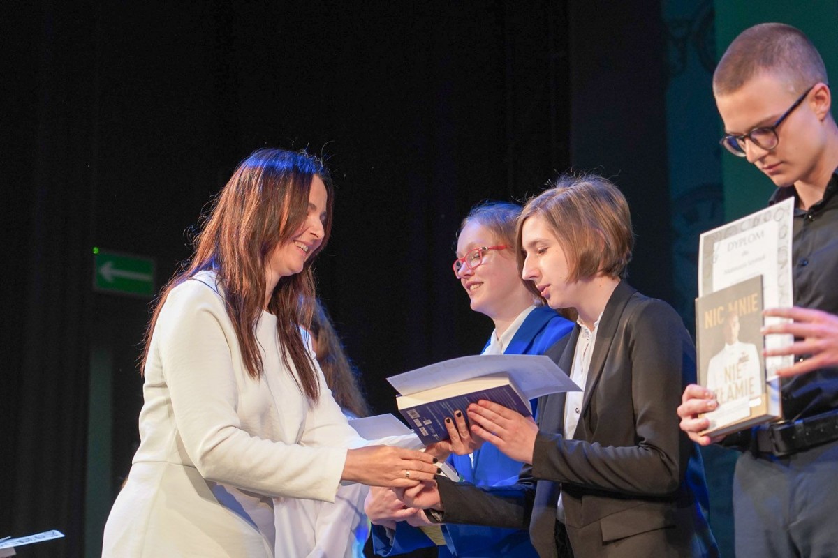 Uroczystość w Teatrze Starym w Bolesławcu