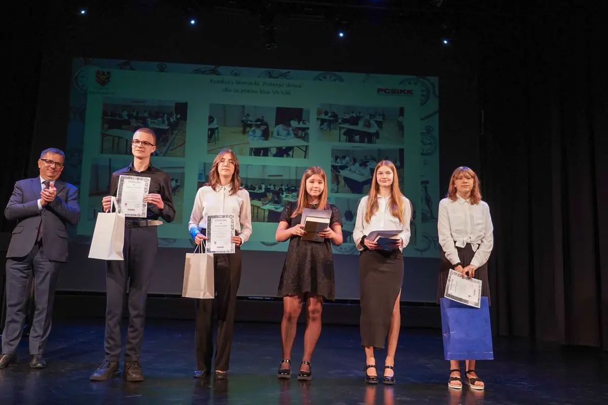 Uroczystość w Teatrze Starym w Bolesławcu