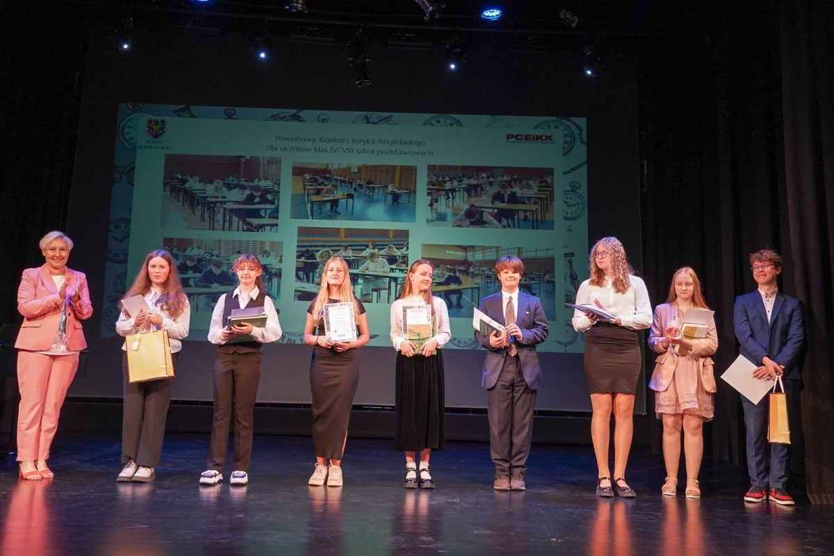 Uroczystość w Teatrze Starym w Bolesławcu