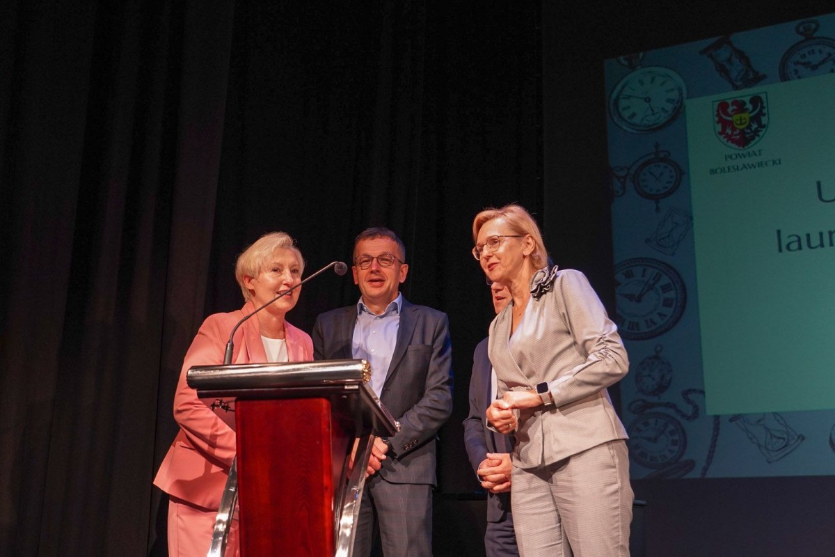 Uroczystość w Teatrze Starym w Bolesławcu