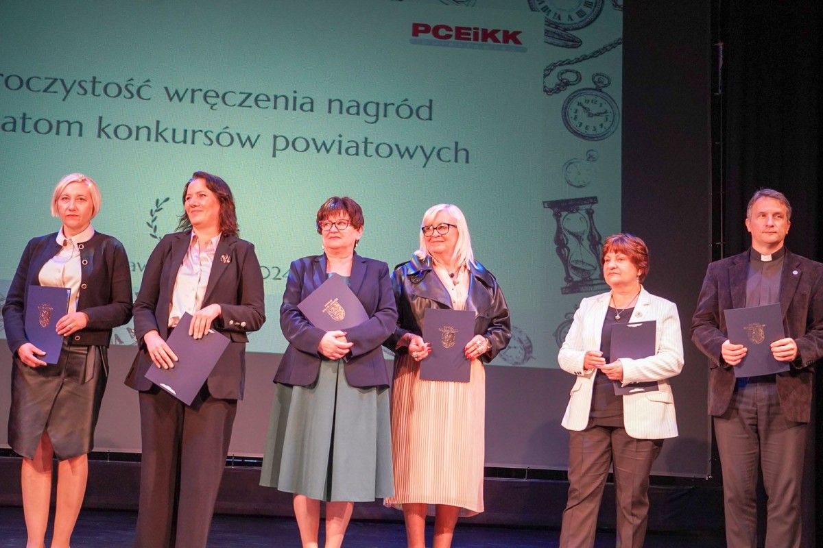 Uroczystość w Teatrze Starym w Bolesławcu