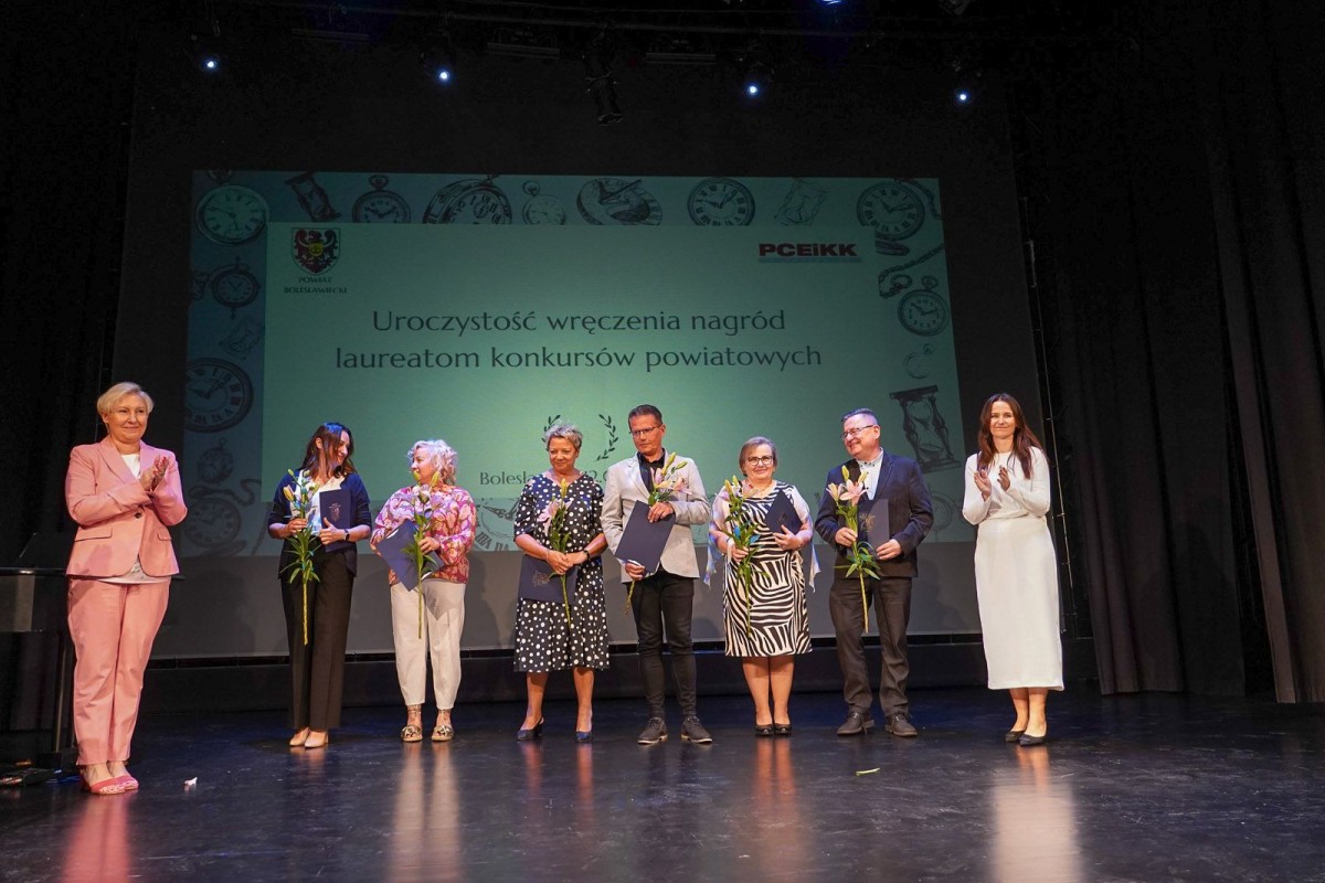 Uroczystość w Teatrze Starym w Bolesławcu