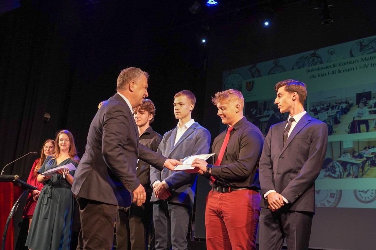 Uroczystość w Teatrze Starym w Bolesławcu